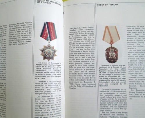 Originale Ordine dell'Amicizia delle Nazioni S/N#4616+Catalogo Premi Colore/URSS - Foto 15 di 16