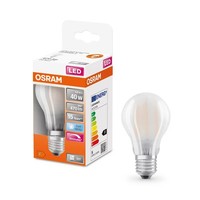 Osram Led Filament A60 Birne 4,8W = 40W E27 Matt 470Lm Neutralweiß 4000K Dimmbar