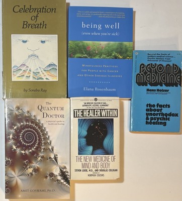 Lot Of 5 Natural Healing Holistic Books Celebration Of Breath Quantum Doctor +