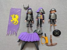 Playmobil 3669 Lila Ritter & 2 Knappen