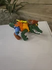 1989 Playmates Teenage Mutant Ninja Turtles Leatherhead Action Figure TMNT +Belt