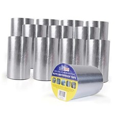 ADHES Butyl Tape Waterproof Tape Aluminum Foil Tape Sealant 4inch x 16feet 12