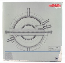 H0 Märklin 7686 Digitale Ferngesteuerte Drehscheibe Bühnenlänge 31cm für K-Gleis