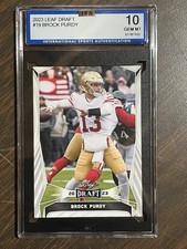 2023 Leaf Draft Brock Purdy