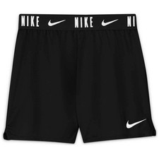 NWT Nike Girls Dri-FIT Trophy 6" Training Shorts Black/White, Size M Regular
