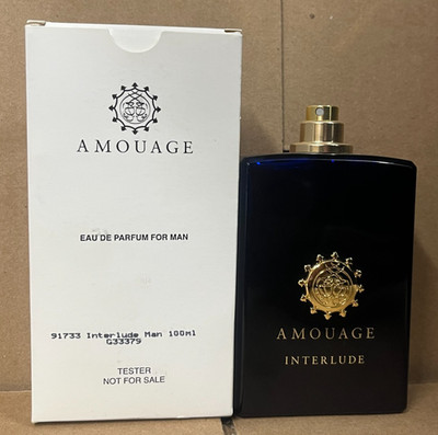 INTERLUDE by Amouage 3.4 oz Eau De Parfum EDP Man Spray for Men NEW G33379 TT