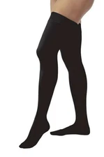 Jobst Opaque Silicone Dot Band Thigh CT 20-30mmHg Classic Black Small