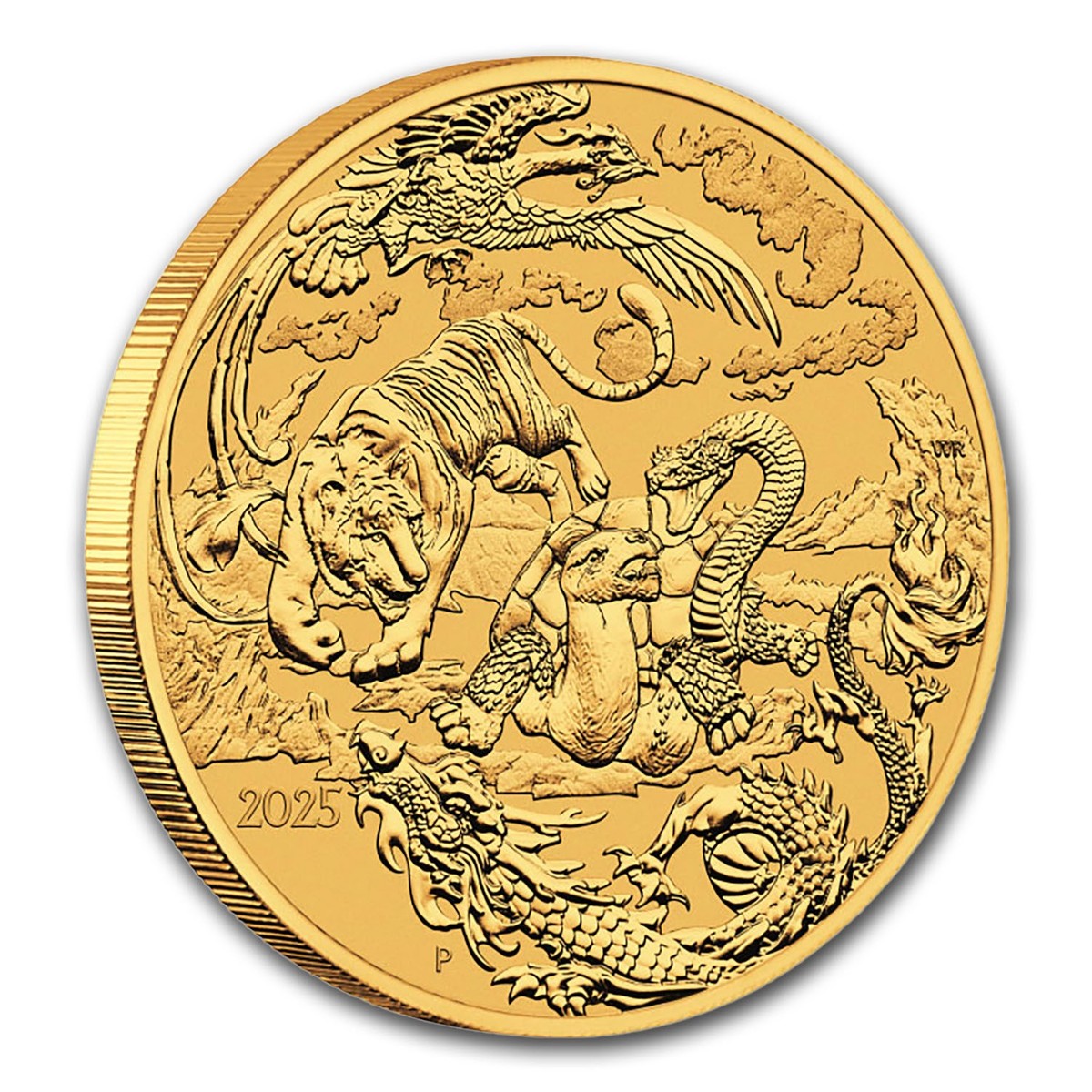 Perth mint 記念メダル パース ミント ゾディアック ドラゴン 純金 Perth mint 記念メダル パース ミント ゾディアック ドラゴン 純金