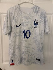 France Kylian Mbappe Official Nike Away Shirt 2022 World Cup EURO 24 Men’s Small
