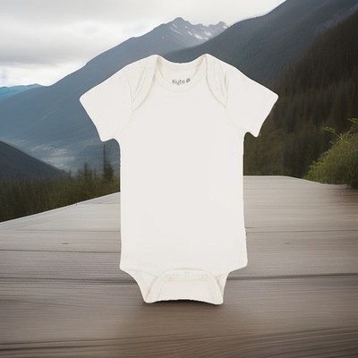 Kyte Baby OatShort Sleeve Bamboo One Piece Bodysuit - 3-6 Months