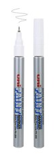 Uni Paint PX203 OilBased Paint Markers Extra Fine Line 0.8mm Silver 2 PCS