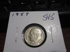 1957- USA 10 cent - Silver American dime