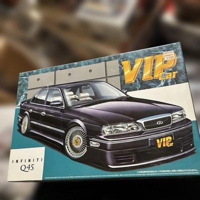 Aoshima 1/24 Infiniti Q45 VIP Car JDM Model Kit Vintage Japan Rare Discontinued
