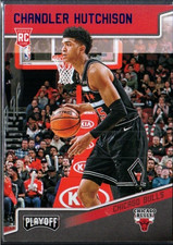 2018-19 Panini Chronicles Playoff Blue /99 Chandler Hutchison #182 RC