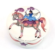 Villeory & Boch Le Cirque Jean A Mercier Porcelain Trinket Box Dish Circus