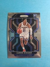 Aaron Wiggins 2021-22 Panini Prizm Basketball Card # 286 J3418