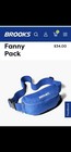 Brooks Running Waist Fanny Pack Set (2) Blue Brand New  — photo 1