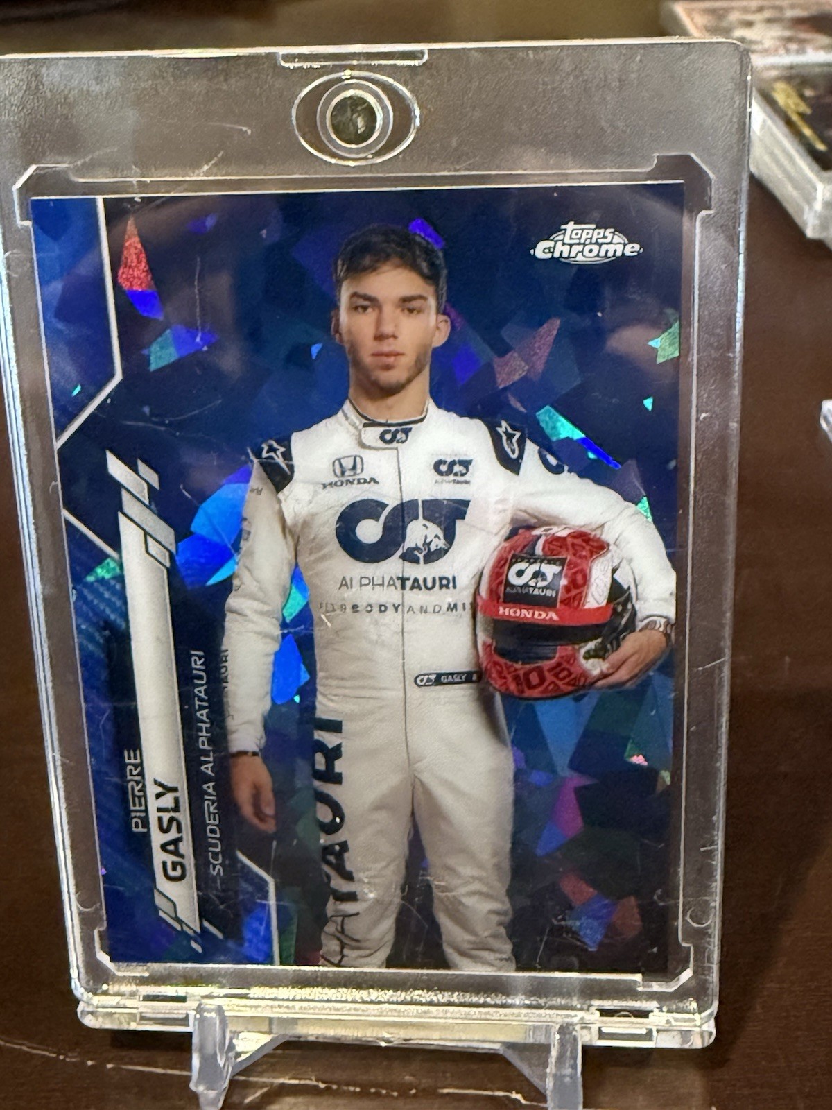 2020 Topps Chrome Sapphire Edition Pierre Gasly #11 Scuderia AlphaTauri F1
