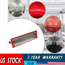 2000W Infrared Paint Curing Baking Lamp Heat Lamp Paint Booth Heater Light 110V
