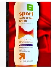 Sport Sunscreen Lotion Jumbo 307.5ml Each SPF 30, Non Greasy, Fragrance Free