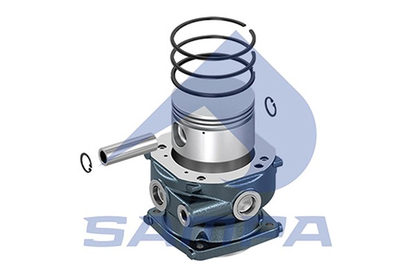 Sampa Zylinderlaufbuchse Druckluftkompressor 096.701 FüR MAN F90 F2000 TGA TGS 1-image