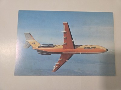 United Kingdom, 1970's, Vintage Advertising - BAC ONE-ELEVEN 500 Aircraft
