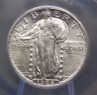 1926 "P" Standing Liberty SILVER Quarter SLQ 25c ICG MS62 #801 Unc ECC&C, Inc.