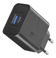 CellularLine Dual Super Fast Travel Charger Multi Gan+ 45W Black #13068209