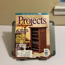 WOOD Magazine CD Disc Tower Projects July 1995