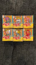 Rainbow Brite 40th Anniversary Mini Figures COMPLETE Set 6 New TLS Toy CheeBee