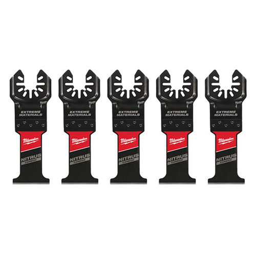Milwaukee 49-25-1575 2-1/2" NITRUS Extreme OPEN-LOK Multi-Tool Blade, 5PK