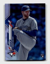 2020 Topps #407 T.J. Zeuch Rainbow Foil RC