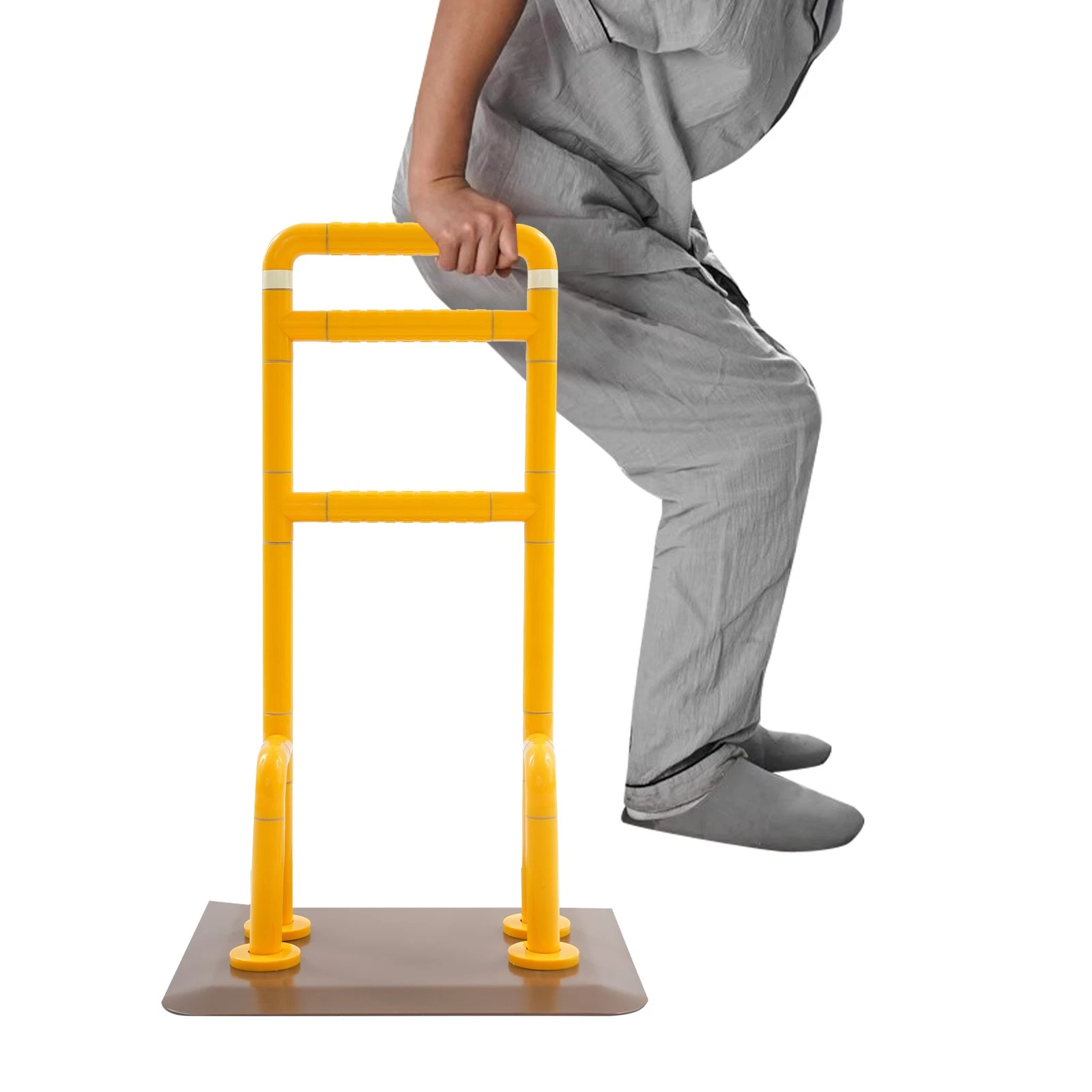Sofa Stand-up Assist Rail Handrail Anti-fall Bed Lift Assist Yellow 150kg