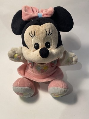 Disney Baby Minnie Mouse Clementoni Interactive play & Sing ABC 123 Preowned 