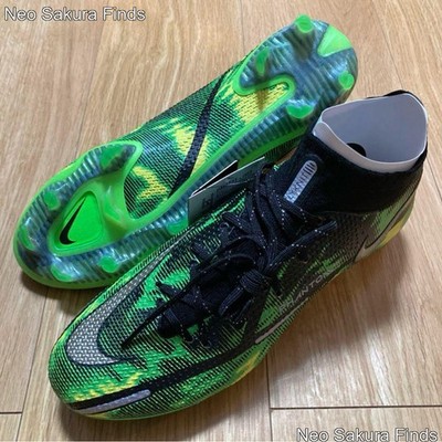 Nike Phantom GT2 Elite DF SW grün Fußballschuhe US 8 authentisch