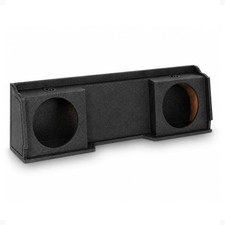 QPower Dual 12" Sub Box for Chevy Silverado GMC Sierra XCab Classic 1999-2006