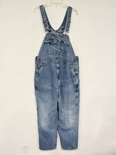 Key Denim Bib Overall Men's Size 42x31 Navy Blue 'Imperial' Tough 273.43