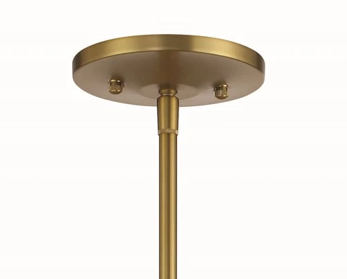 Minka Lavery 6573 Key Largo 1 Light 10"W Mini Pendant - Brass - Picture 6 of 7