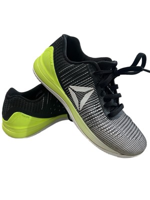 Reebok Shoes Womens Size 9 CrossFit Comfort Nano 7 Yellow Black Gym Training