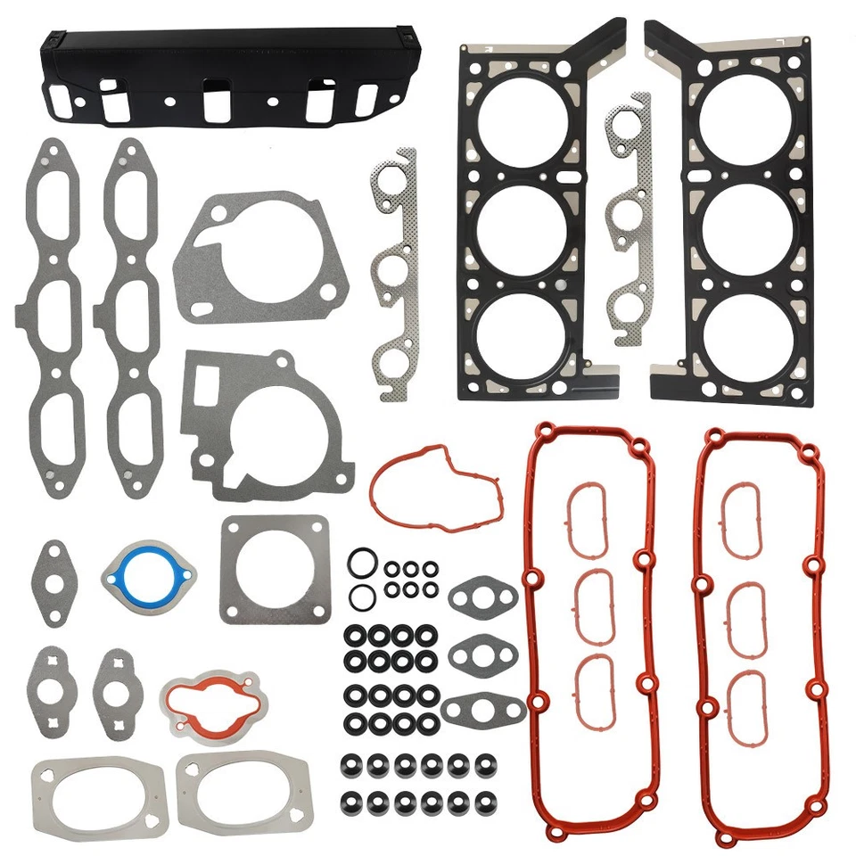 Juego de juntas de culata aptas para Volkswagen Routan 04-10 2009-2010 Dodge Grand Caravan Foto 2 de 4