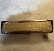 FR.HOTZ Diatonic Harmonica Key of C Silver/Red Metal Round Hole w/ Case