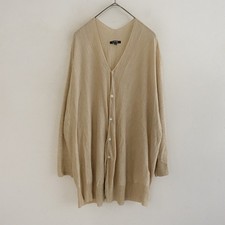 Unused 2024 pas de calais Washable French Linen Mix Cardigan Sz36