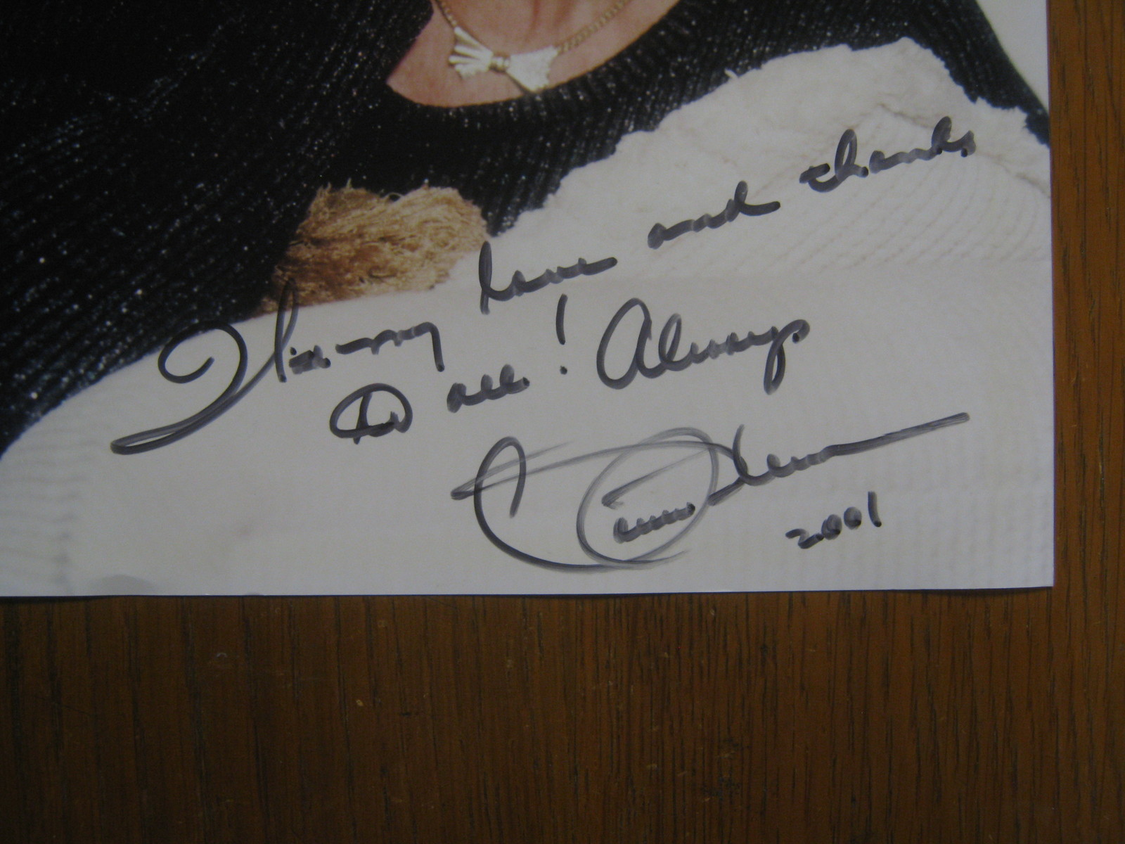 CONNIE STEVENS ("HAWAIIAN EYE"/"CRICKET BLAKE") Signed 8 x 10 Color