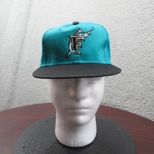 Florida Marlins Vintage MLB Hat Snapback Teal Blue Youth Boys 5-10 Baseball