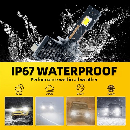 MODIGT D3S D3R D3C LED Headlight waterproof For Jeep Grand Cherokee 2015 CANBUS - Picture 5 of 17