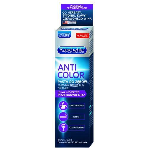 Rapid White Tooth Whitening Anti Color Toothpaste 75ml