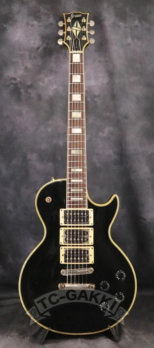 Greco 1979 EG600PB Peter Frampton Black Made in Japan Vintage LP