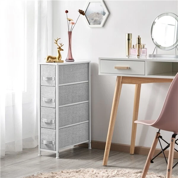 Slim dresser cheap with mirror
