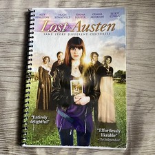 Handmade Spiral Notebook/Journal, DVD Artwork-Lost In Austen