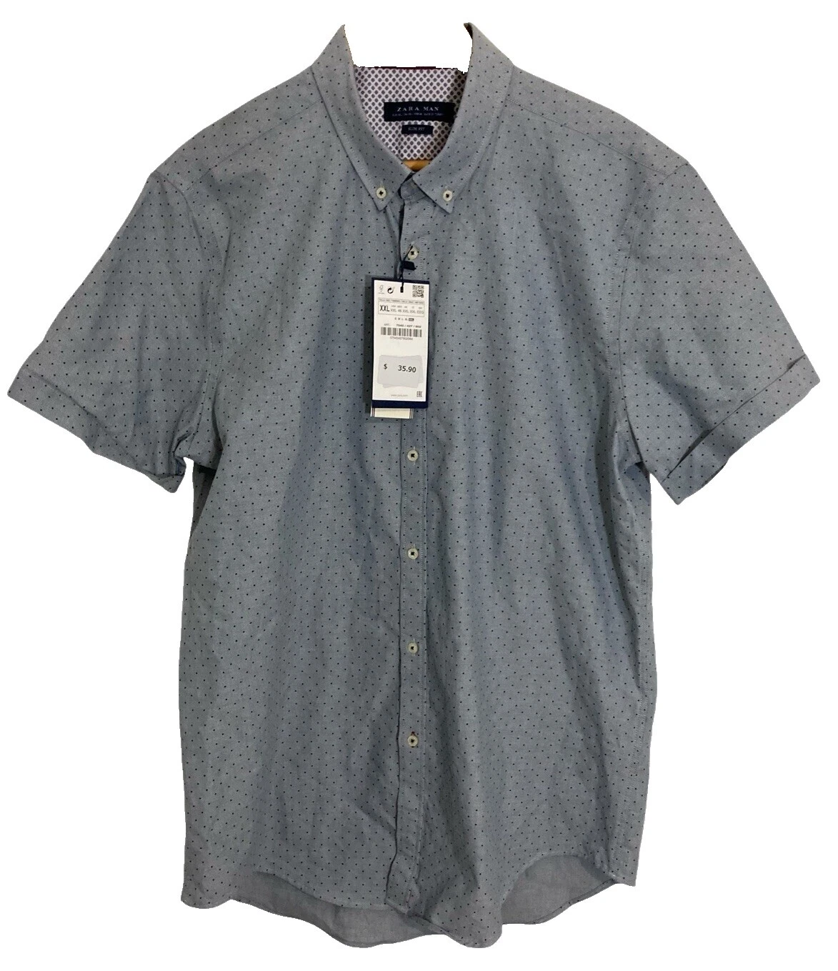 Мужские рубашки Zara размер 2XL